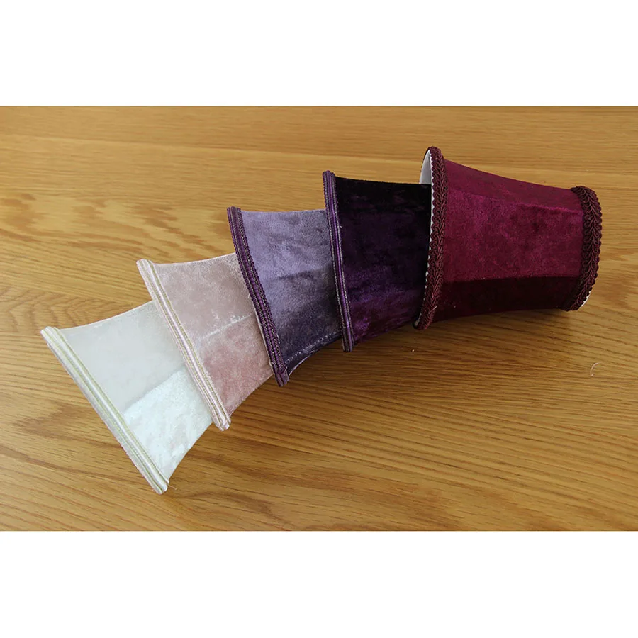 

New Style Purple color Chandelier Lampshade,Wall Lamp Cover Shades many colors, Clip on