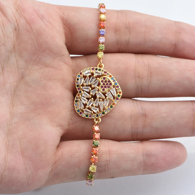 4 Colors Copper  Adjustable Slider Chain Accessories for Jewelry Making Diy Woman Bracelet Gold Sliver Jewelry Findings