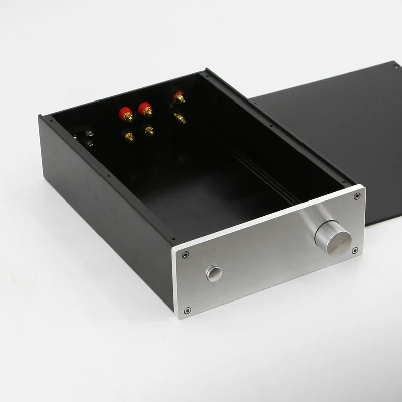 

JC2208 Full aluminum amplifier chassis / Preamp / DAC decoder / TUBE amp box / AMP Enclosure / case / DIY box (215*80*308mm)