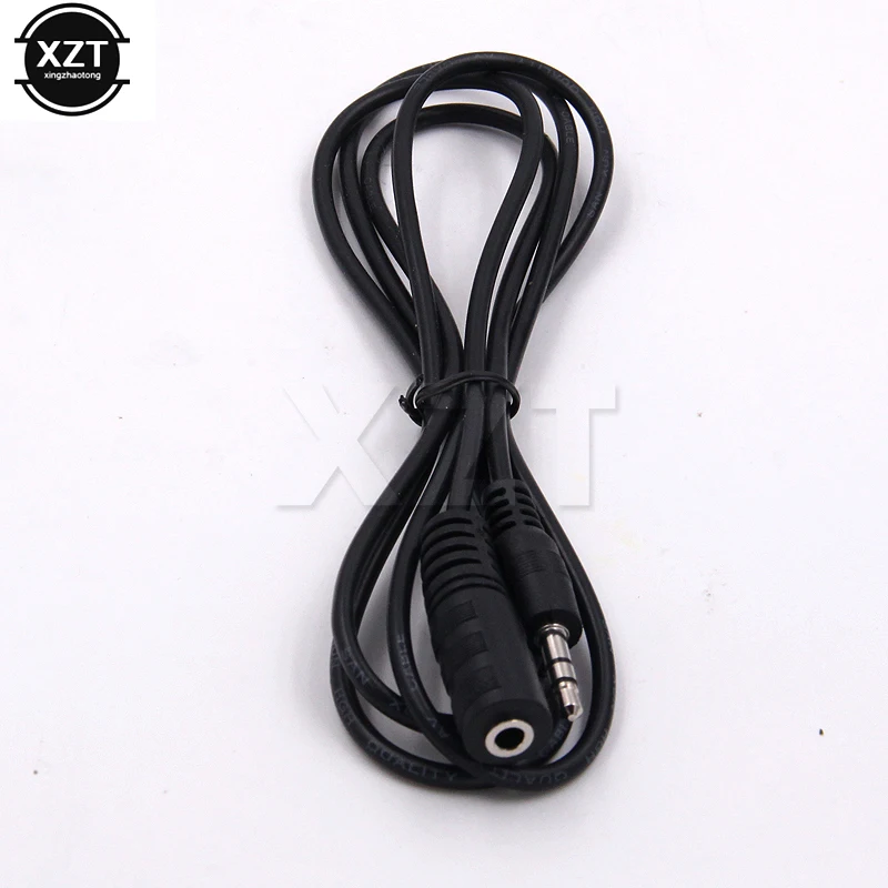 สายสัญญาณเสียง3.5มม.แจ็คสเตอริโอ Aux Aux Aux Extension Aux Cable 1.35M หูฟังอะแดปเตอร์ M/F สำหรับ iPhone หูฟัง Pc เครื่องเสียงรถยนต์