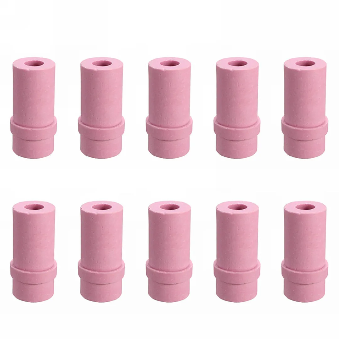 10pcs/lot Sandblaster Air Siphon Sand Blasting Gun Ceramic Nozzle Tips 5mm 6mm 7mm