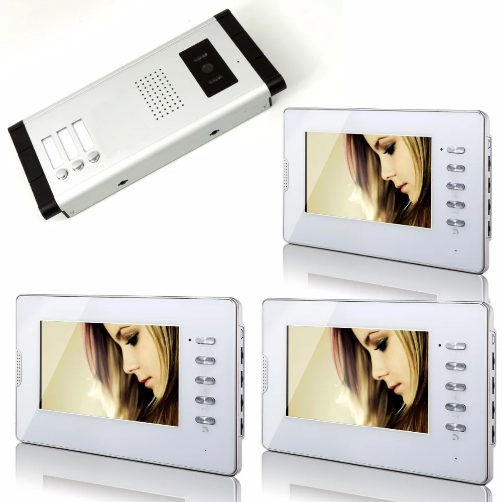 

7 Inch 700TVL 1V3 Monitor For Wired Intercom Video Door Phone