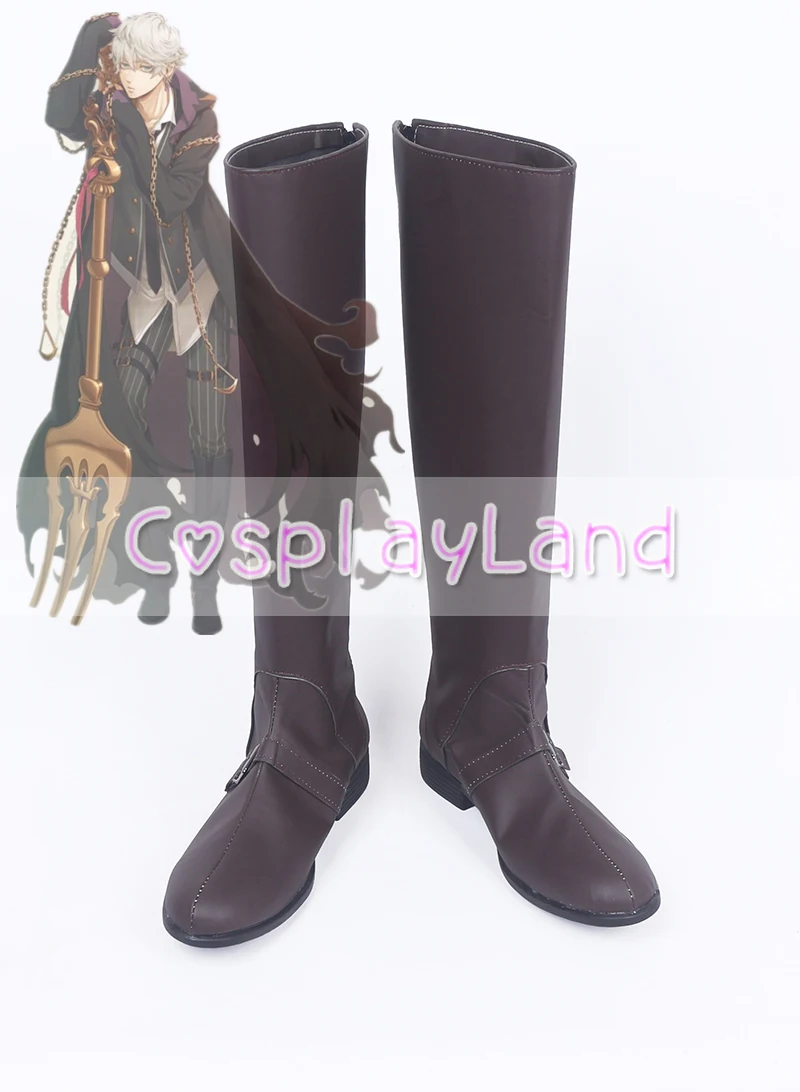 Code Realize Guardian of Rebirth Princess Cardia BeckfordCosplay Boots Shoes for Adult Men Shoes Costume Accessories Custom Made