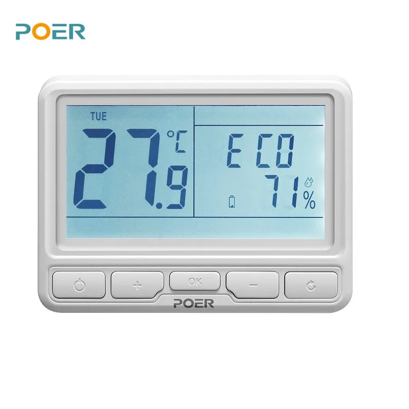 Termostat do ogrzewania podłogowego bezprzewodowy regulator temperatury kotła ogrzewanie domowe programowalny 2 termostaty termoregulator