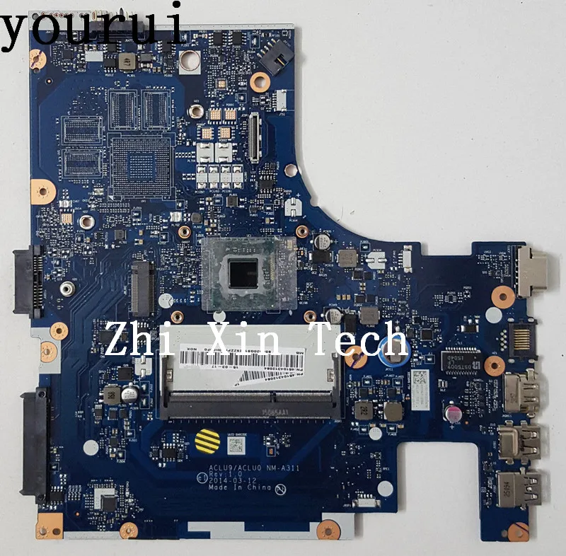 

Yourui ACLU9/ ACLU0 NM-A311 основная плата для Lenovo G40-30 ноутбук Mortherboard DDR3 с N3530 процессор 100% работает