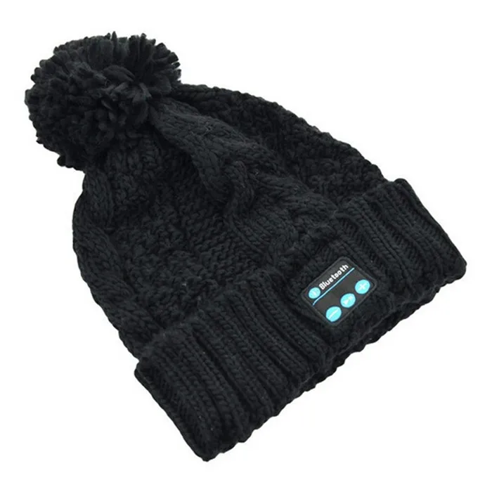 Christmas gift ! New Arrival Bluetooth beanie Hat Cap Knitted Winter Magic Hands-free Music mp3 Hat for Woman Men Smartphones