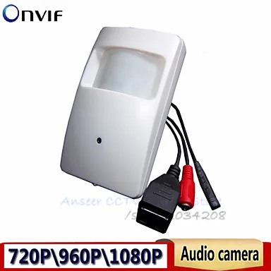 

Full HD 1080P Mini IP Camera Audio Monitor Ethernet Camera Mini P2P Plug Play CCTV PIR Camera IP For Home Indoor Security Use