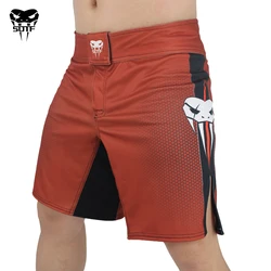 SOTF mma Adulti Velenosi del serpente abbigliamento lotta Red geometrica pantaloncini da boxe Tiger Muay Thai pantaloncini mma pantaloncini da boxe sanda