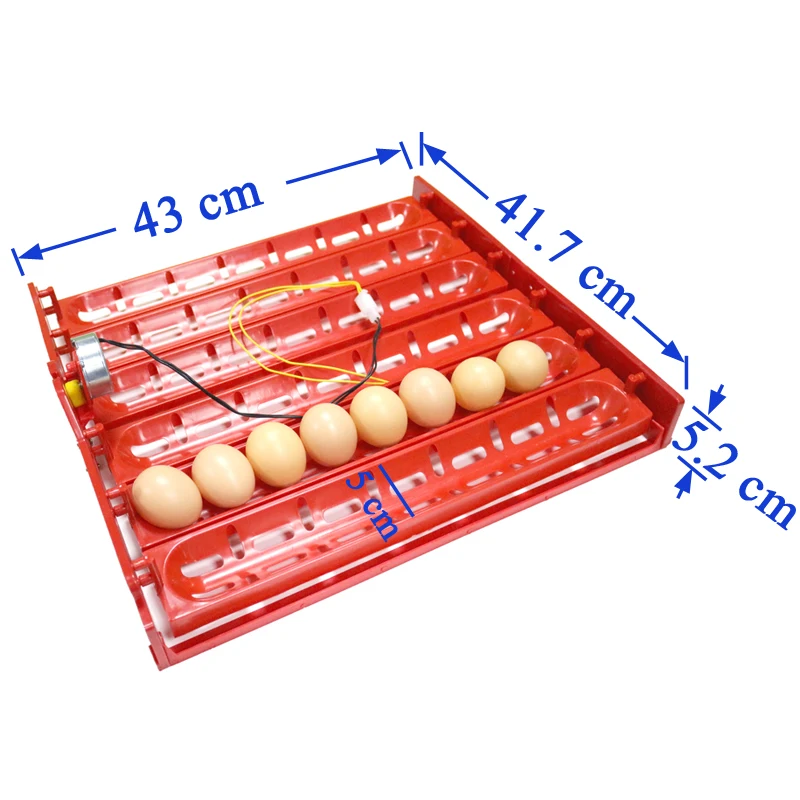 48-60 Eggs Automatic Incubator Turn The Eggs Tray Chicken Duck Goose Poultry Birds Incubator Accessories Incubation Equipment