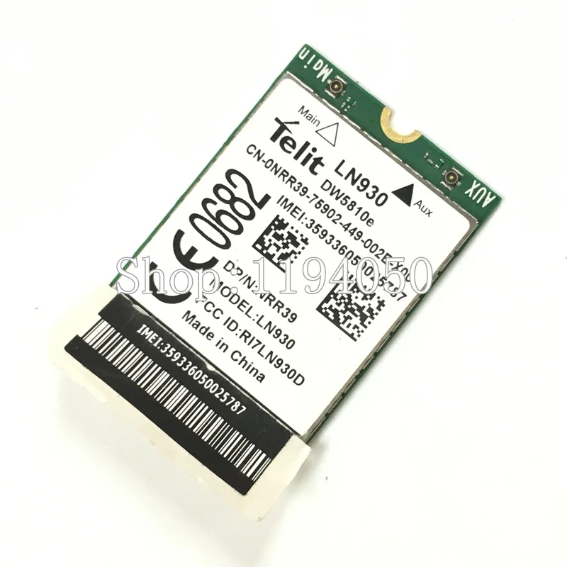 WDXUN LN930 DW5810e PN: 0 tw3n 4G Wireless LTE Mobile WWAN Card 4G/LTE/DC-HSPA + WWAN