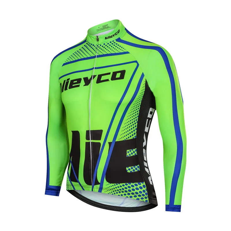 Cycling Clothing for Men, Long Sleeve Tops, Breathable MTB Jacket, Mountain Bike Sun Protection, Racing Outfit, Spring Autumn