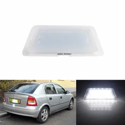 ANGRONG 1x White LED License Number Plate Light For Opel Astra G (Saloon/Hatchback Only) 1998-04 For Vauxhall Astra G MK4(CA337)