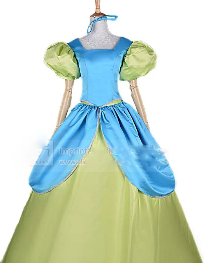 New Arrival For Adult  Sisters Costumes Anastasia Drizella A-Line Dress Cinderella Cosplay Ball Gown Costume