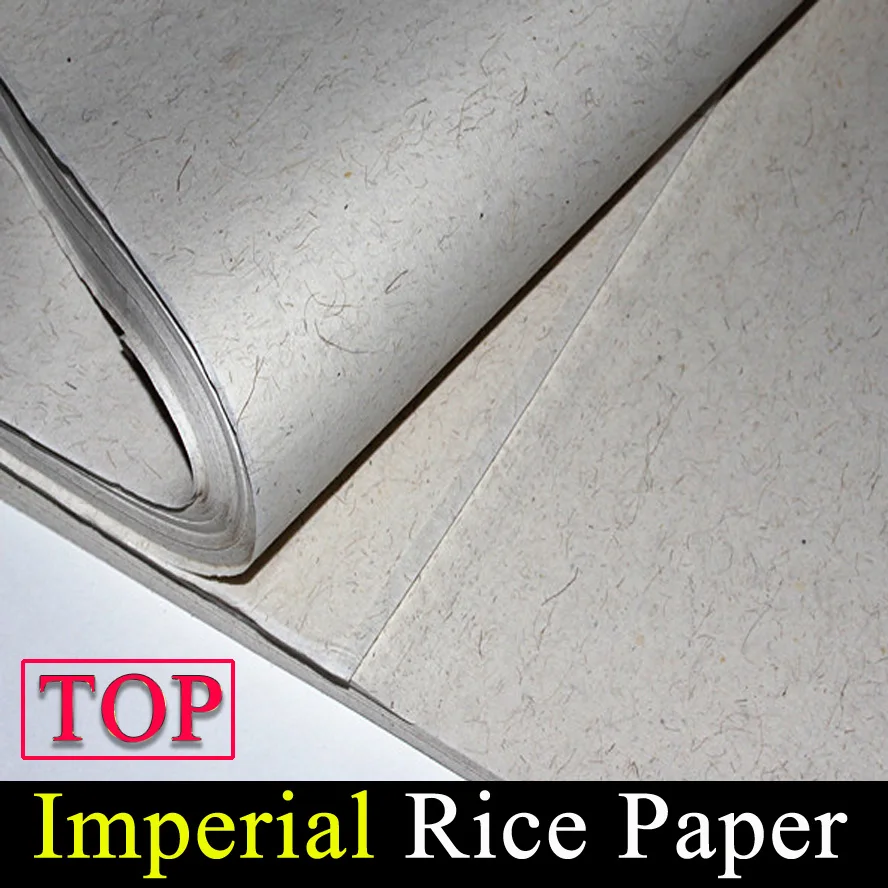 100 sheet/pack Imperial Rice Paper for painting calligraphy xuan paper from Ancient Papermaking Method