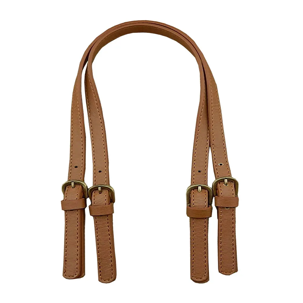 67-71CM Adjustable 1 Pair Bag Handles DIY Bag Belt Split Leather Bolsa Accessories Replacement Shoulder Bag Straps KZ0332