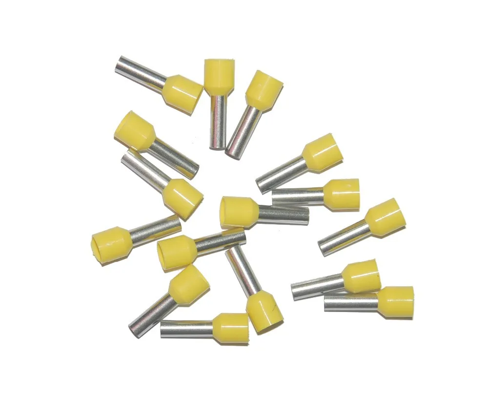 good looking Wire Accessories PVC cooper Terminals E6012 with 500pieces