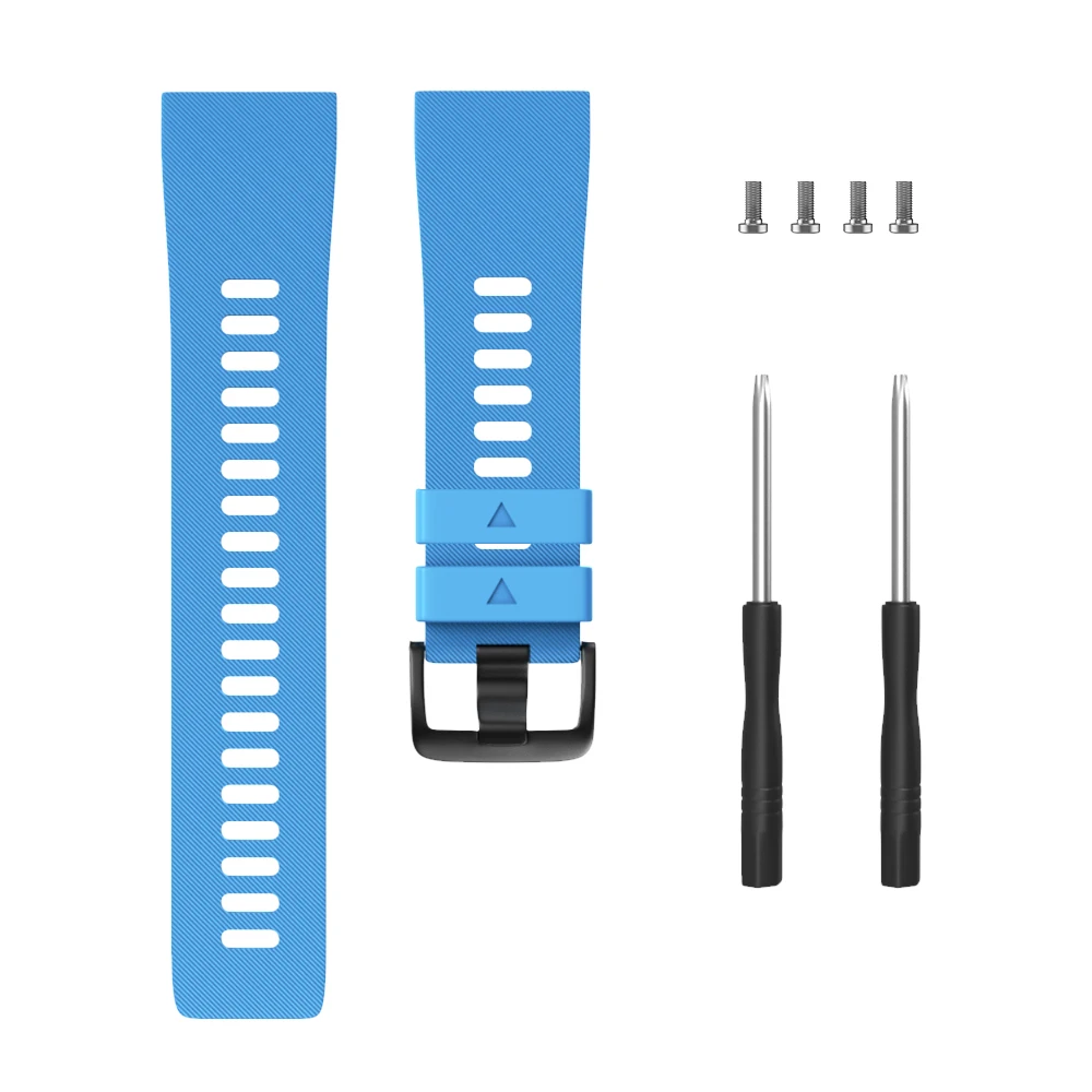 ANBEST Replacement Wristband Watchband Wrist Strap Soft Silicone Band Strap for Forerunner 35 Outdoor Sport Band for Smart Watch