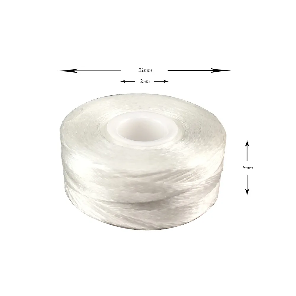 Class-L pre-wound bobbins No Sides Prewound bobbins Style L similar to YLI bobbins 12 pcs Pack White Black in stock