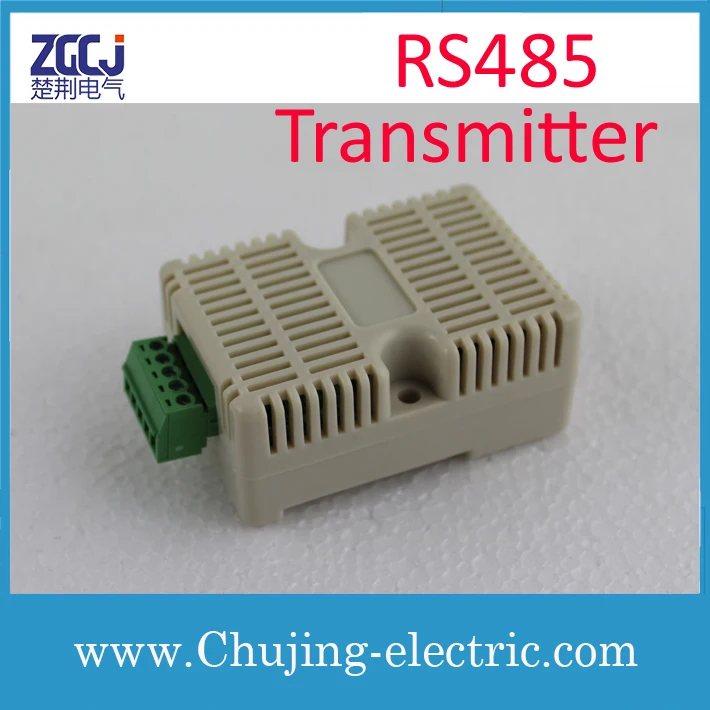 Din type Mini Temperature and humidity transmitter with RS485 communication 9-24V DC Temperature and humidity sensor with RS485