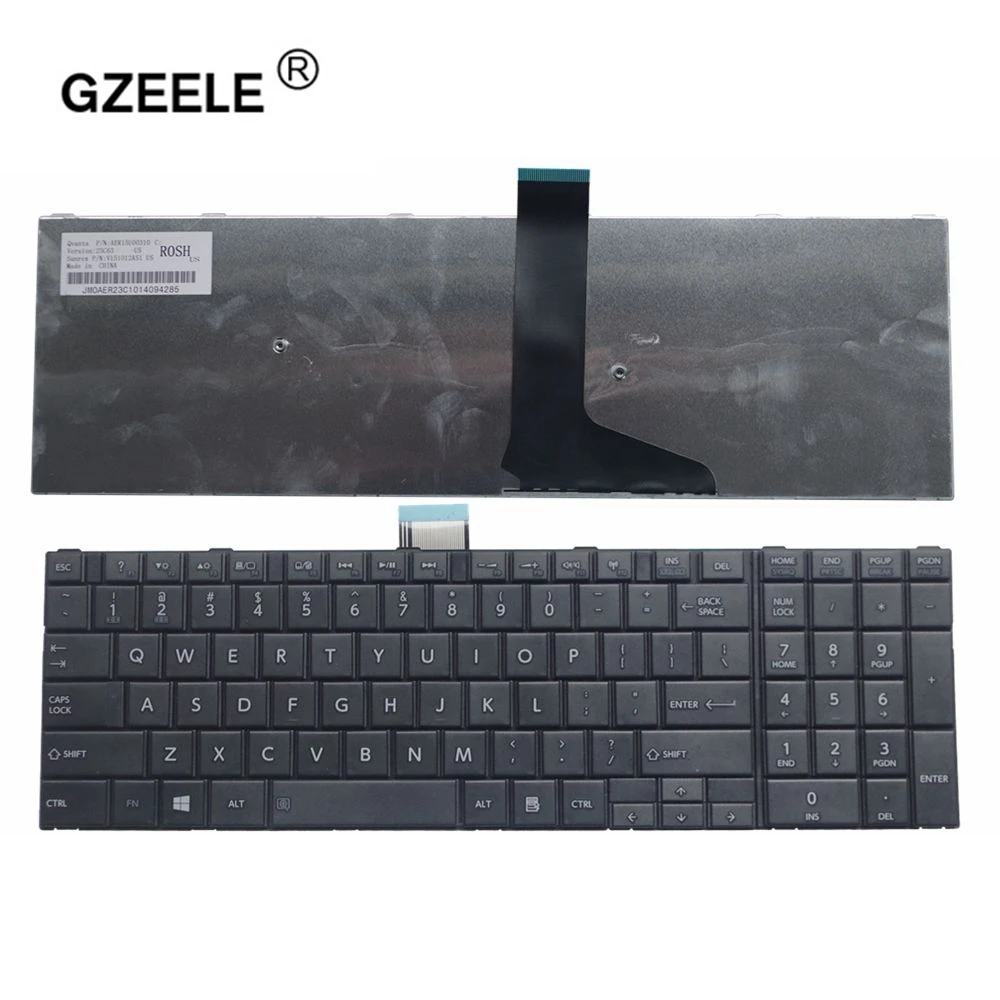 Klawiatura US do Toshiba Satellite S50 S50-A S50D-A S55 L70 L75 C70 C75 M50-A M50D-A C70 C50/D C50-A C55D L70 L75 C75 L50 L50-A
