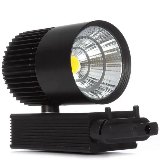 Luz de led para pista cob 40w, luz de led para teto de cozinha moderna, comercial, industrial, lojas, trilho, lojas, iluminação para ambientes internos