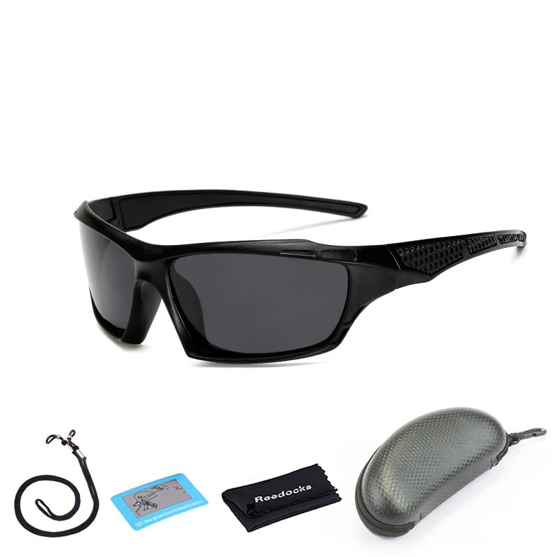 Reedocks Polarized Fishing Glasses Men Women Sport Eyewear UV400 Protection Outdoor Cycling Hiking Driving Sunglasses with Case