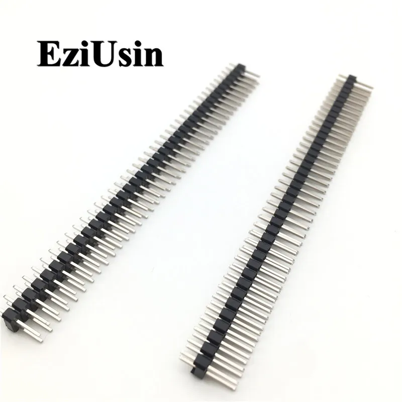 2.54 Single / double Row Needle Male Pin Header Connector 1*40p 2*40p 40p Pinheader  40 Pin 2.54 MM for Arduino UNO Nano