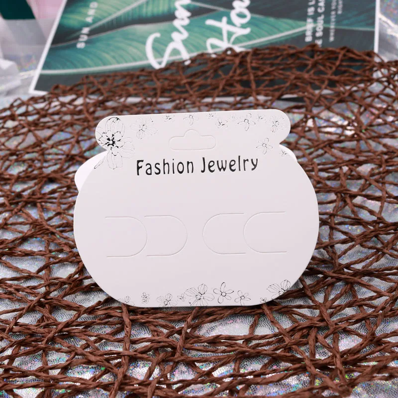 

New Arrived 100pcs Fashion Jewelry Hairpin Display Paper Cards Hair Packaging Paper Cards Jewelry Hairpin Accessory Cards Tags