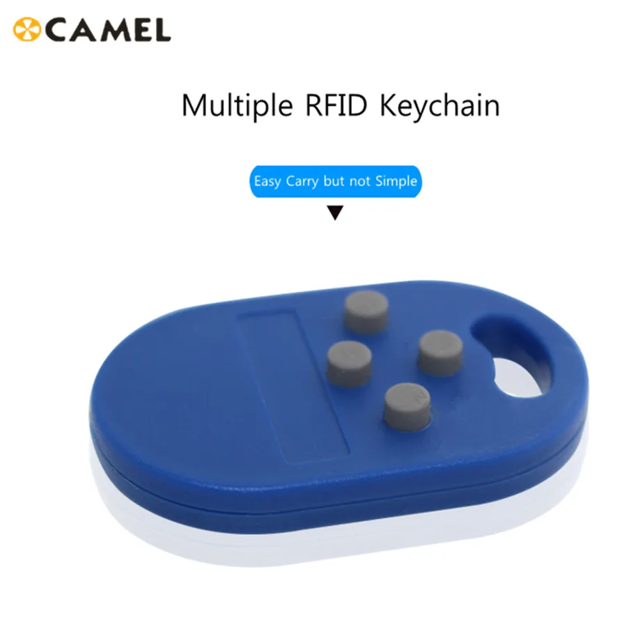 Llavero RFID múltiple 4 o 5 en 125khz T5577 EM grabable IC 13,56 Mhz M1k S50 UID, etiqueta de llavero de complejo CUID cambiable