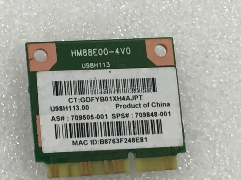 Original Wireless card Broadcom RTL8188EE 150Mbps PCI-E FOR HP Pavilion 14 15 17  SPS: 709505-001 709848-001