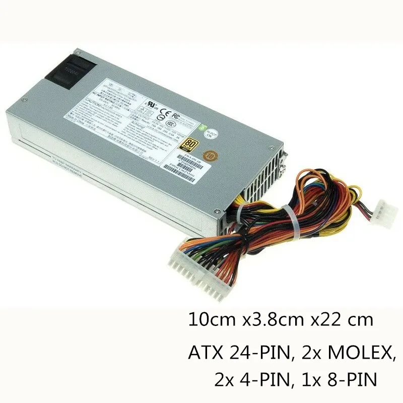 

350w Server ATX Power Supply PSU PWS-351-1H 350W Switching POWER SUPPLY ATX 24-PIN 1U