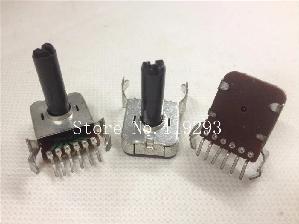 

[BELLA]161 horizontal double potentiometer A50K - handle 20MMF--10PCS/LOT