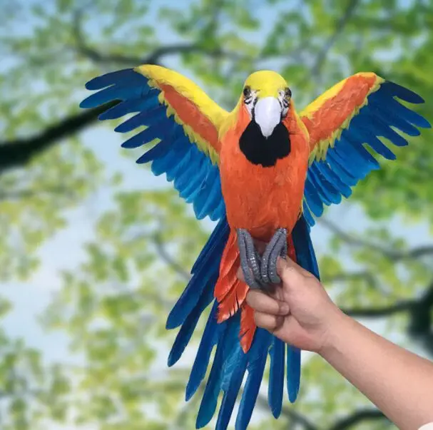 big-orange-blue-parrot-toy-foam-furs-simulation-wings-bird-model-gift-about-45x60cm-0707