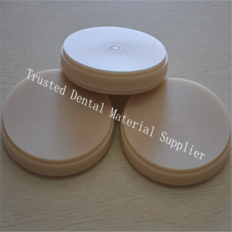 

10 Piece of OD98*12MM Dental Lab Materials PMMA Blocks Wieland System Dental PMMA Disk for Temporary Crowns Clear A1 A2 A3