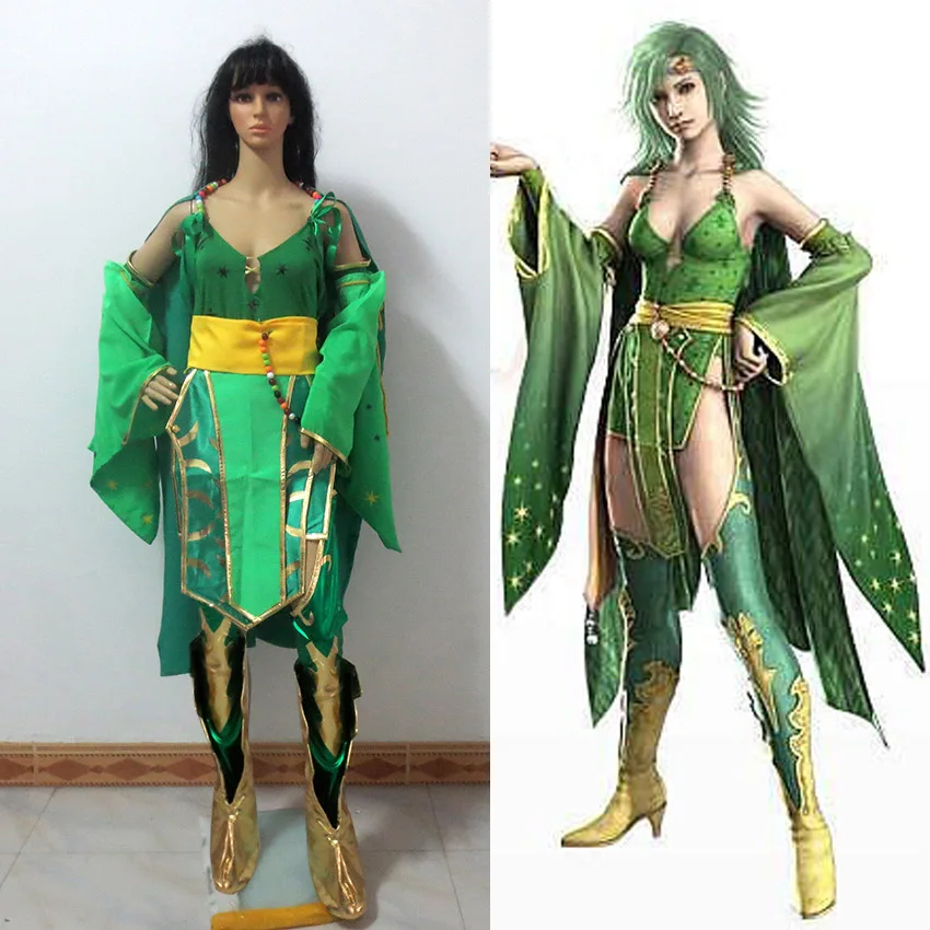

Final Fantasy X Summon Cosplay Costume Halloween Uniform Full Set Any Size