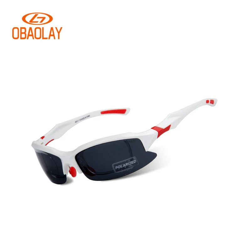 OBAOLAY 편광 자전거 안경, MTB 선글라스, UV400 사이클링 안경, 여성 자전거 고글 스포츠 안경