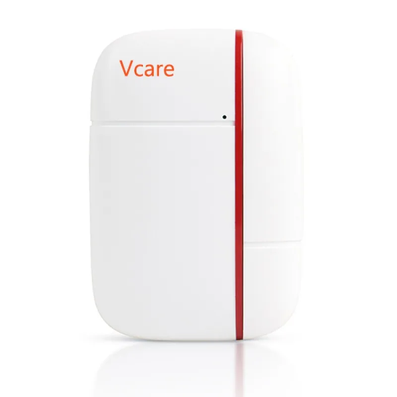 (1set)Vcare Multi-function WIFI GSM Dual Smart Home Alarm System with Motion Door/Window Sensor & Medical Emergency Button Ver A