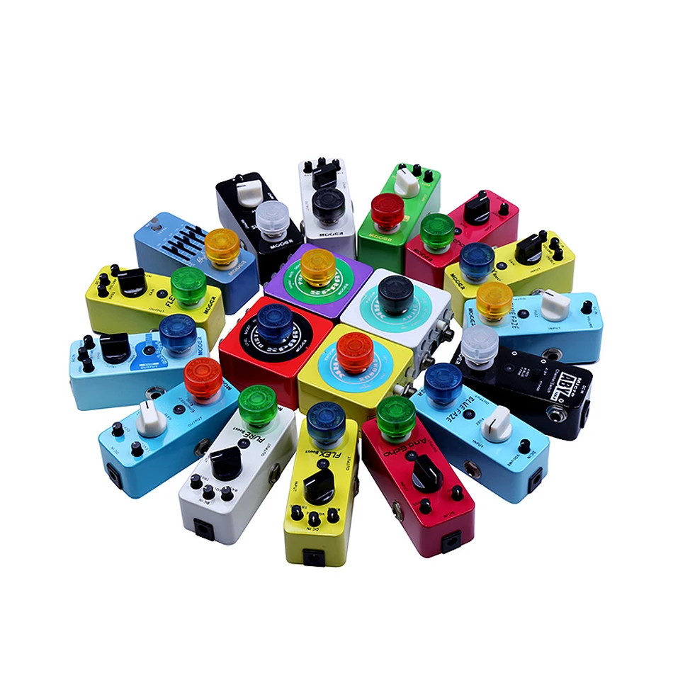 Mooer Candy Footswitch Topper Footswitch toppers are colorful plastic bumpers Guitar accessories