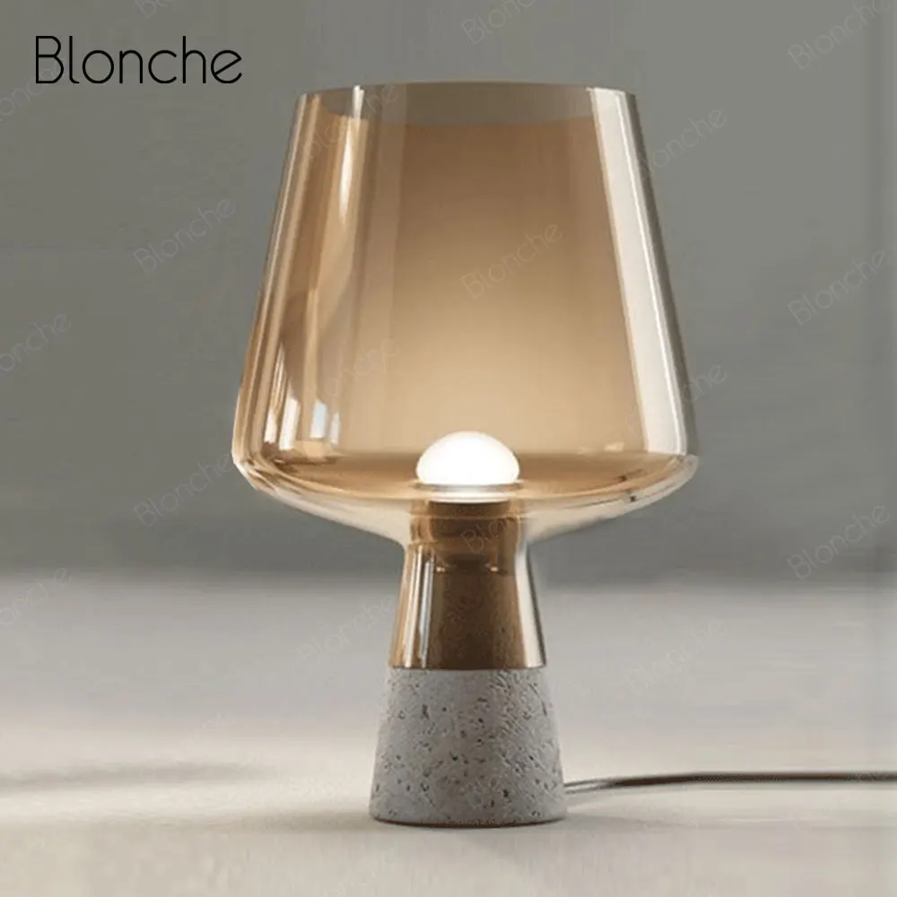 

Modern Wine Glass Table Lamp Industrial Desk Lights Creative Light Fixtures for Bar Bedroom Bedside Lamp Nordic Decor Luminaire