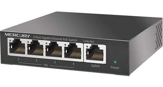 SGSpringPL-Commutateur de stérilisation IEEESterilial, 5 ports, 4 poe, 65W, 1000Mbps, 3PG/at PoE, convient à tous les types de caméras poe ou commutateurs I-Network, livraison gratuite