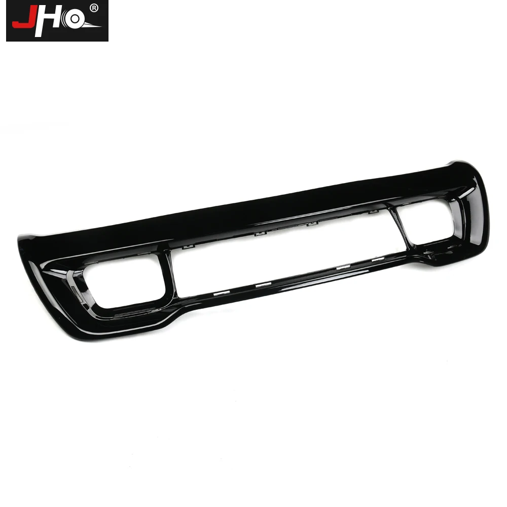 JHO Black ABS Front Bumper Lower Grille Trim Cover For 2014-2021 Jeep Grand Cherokee 2017 2016 2018 2019 Limited Car Accessories