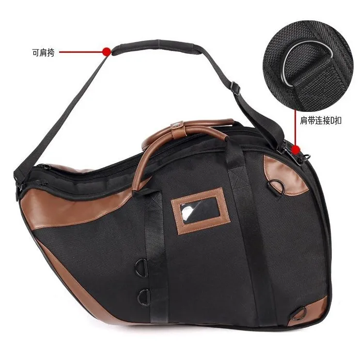 

One piece horn musical instrument portable bag cover thickening sponge tube bag horn bag free shipping