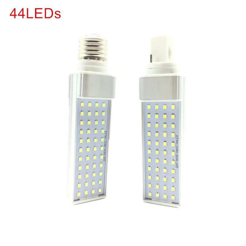 Bombilla LED Horizontal G23/E27/G24, 7W, 9W, 11W, 13W, 15W, 18W, para interior, AC85-265V, Blanco cálido/blanco frío