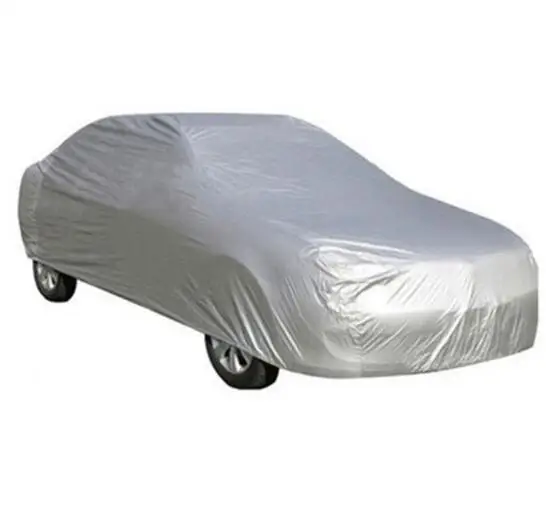 M 4.5 x1.75x1.5m Cubierta de coche impermeable sol UV nieve polvo protección resistente a la lluvia para todos los sedán