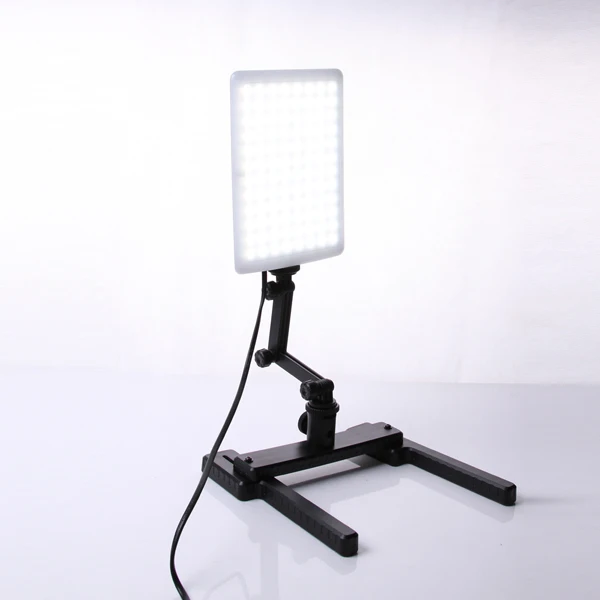 

Professional CN-T96 5600K 96PCS LED Light Lamp 18W with Mini Shooting Bracket Stand Set Photographic Lighting Kit