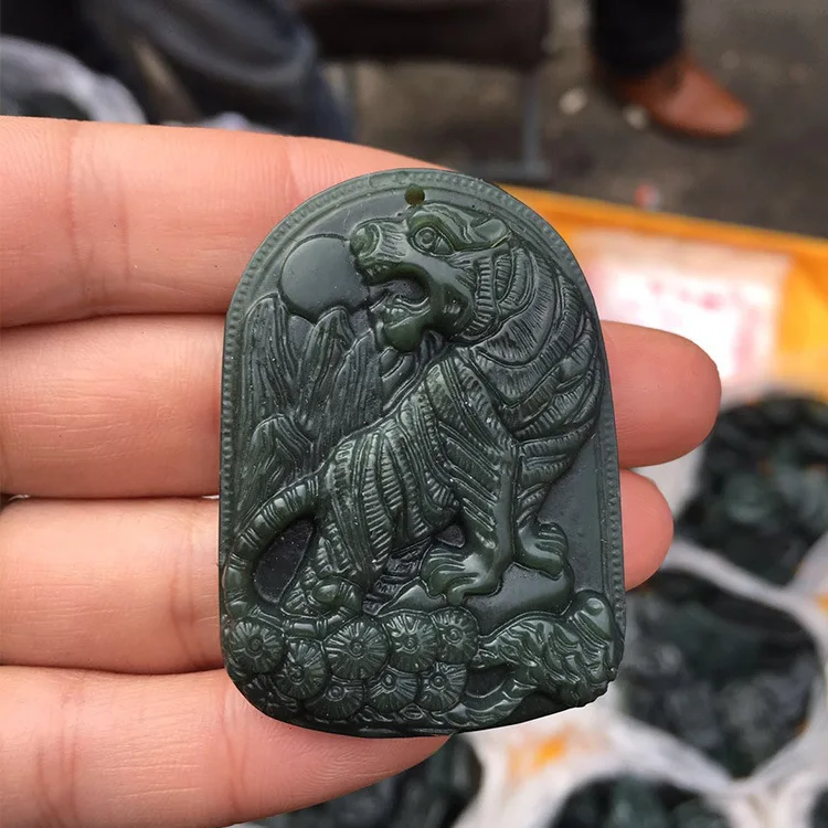 

Wholesale xinjiang and tian yu hang a JadePendant necklace and the JadeZodiac signs