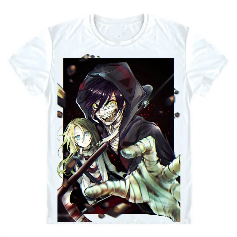 Angels of Death T-Shirts Short Sleeve Shirts Anime Manga Satsuriku no Tenshi Angels of Slaughter Rachel Gardner Cosplay Shirt