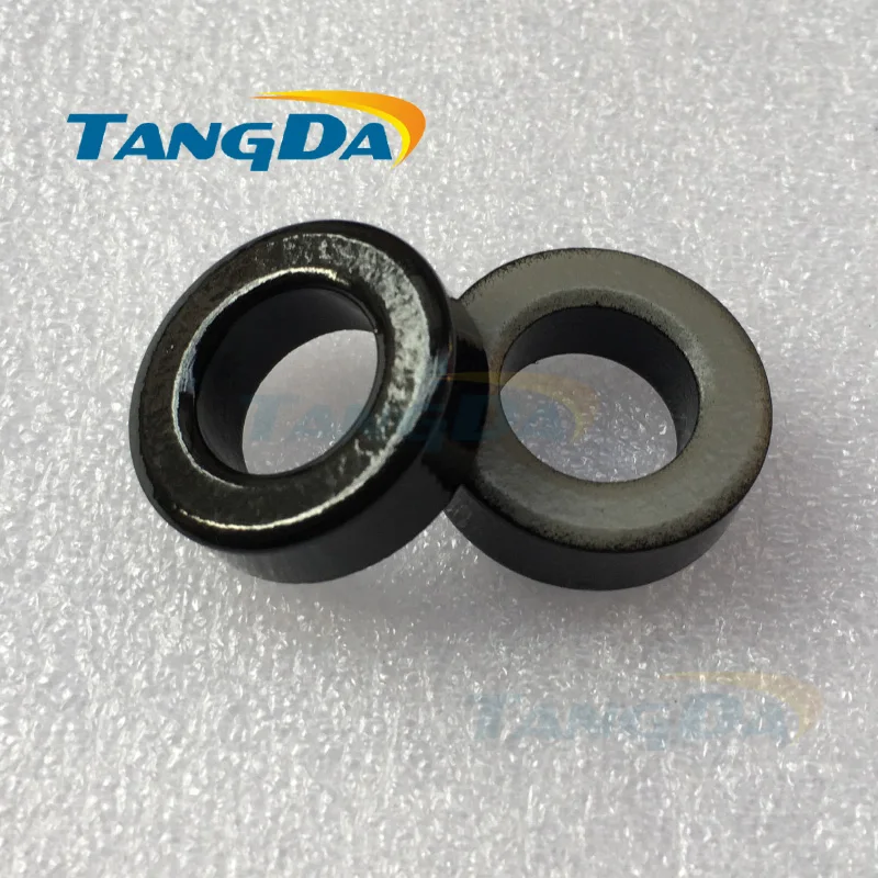 

Tangda T37 -10 Iron powder cores T37-10 OD*ID*HT9.5*5.2*3.3mm 2.5nH/N2 6uo Iron dust Ferrite Toroid Core toroidal black gray