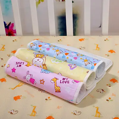 Couche-culotte imperméable pour nouveau-né, en coton doux, pour bébé, rose/jaune/bleu, motif dessin animé, maison, proxy, polymère d'urine durable