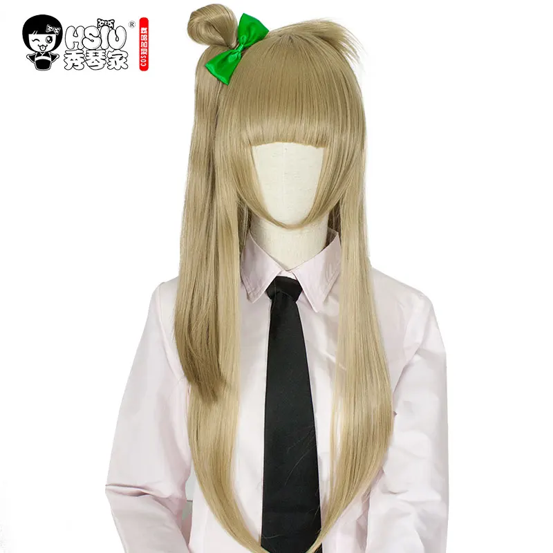 

HSIU LoveLive! Love Live Cosplay Wig Kotori Minami Costume Play Adult Wig Halloween Anime Hair free shipping Give away brand wig